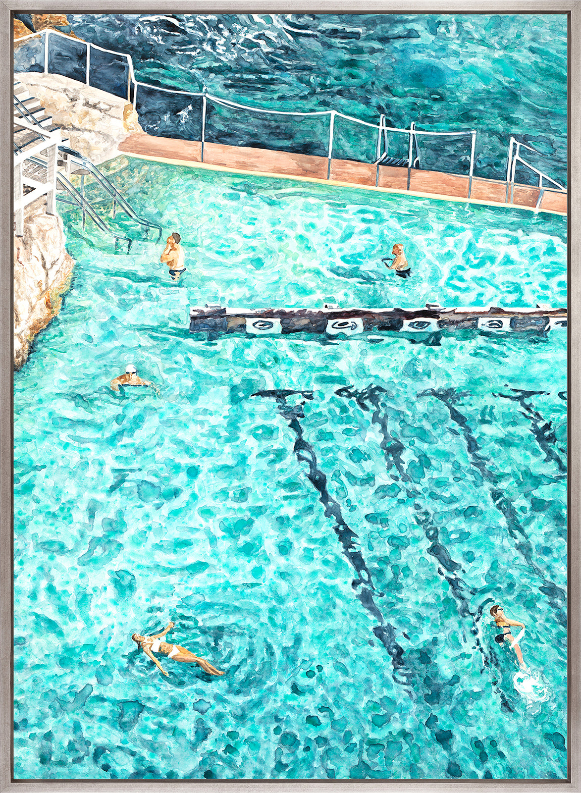 Tide Pools II (Canvas)