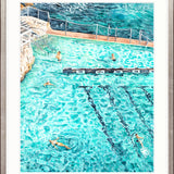 Tide Pools II Small (465mm W x 560mm H) / Standard Clear Glass