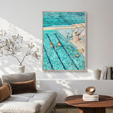 Tide Pools IV (Canvas) Large (903mm W x 1109mm H)