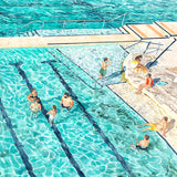 Tide Pools IV Small (465mm W x 560mm H) / Standard Clear Glass