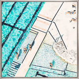 Tide Pools VI (Canvas) Large (860mm W x 860mm H)
