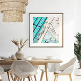 Tide Pools VI Small (550mm W x 550mm H) / Standard Clear Glass