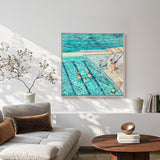 Tide Pools VII (Canvas) Large (860mm W x 860mm H)