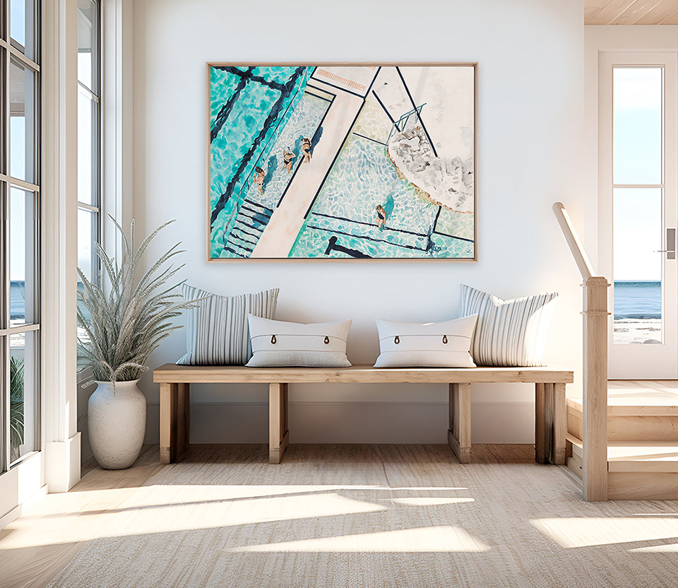 Tide Pools IX (Canvas)