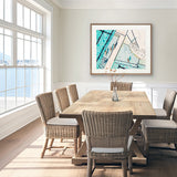 Tide Pools IX Small (560mm W x 465mm H) / Standard Clear Glass