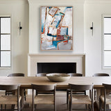 Kaleidoscope II (Canvas) Large (903mm W x 1109mm H)