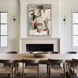 Kaleidoscope III (Canvas) Large (903mm W x 1109mm H)