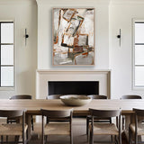 Kaleidoscope IV (Canvas) Large (903mm W x 1109mm H)