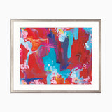 Colour Hustle VII Small (465mm W x 560mm H) / Non-Reflective Glass