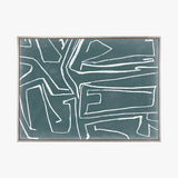 Linear Pathways I (Canvas) Large (903mm W x 1109mm H)