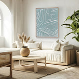 Linear Pathways V (Canvas) Large (903mm W x 1109mm H)