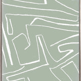 Linear Pathways VI (Canvas) Large (903mm W x 1109mm H)