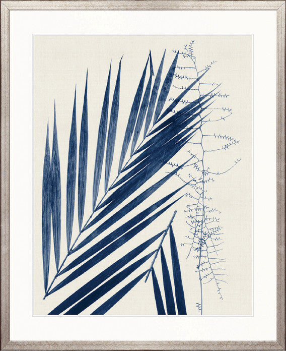 Delicate Frond III (Indigo)