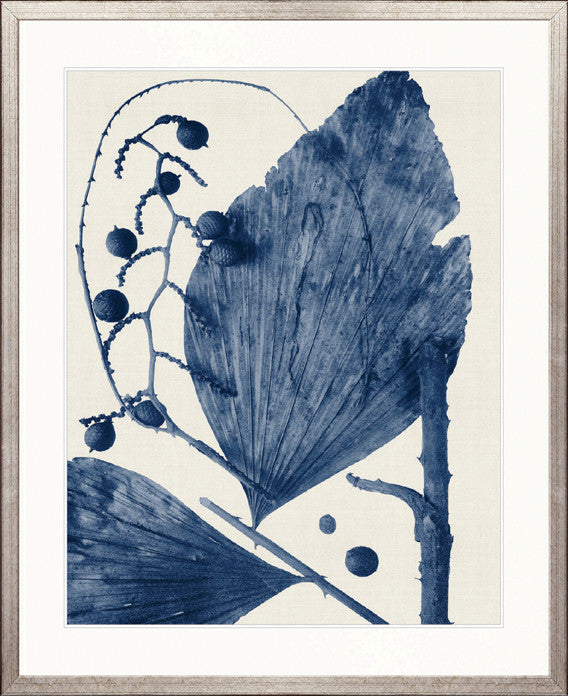 Delicate Frond IV (Indigo)