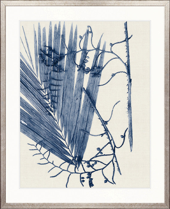 Delicate Frond V (Indigo)
