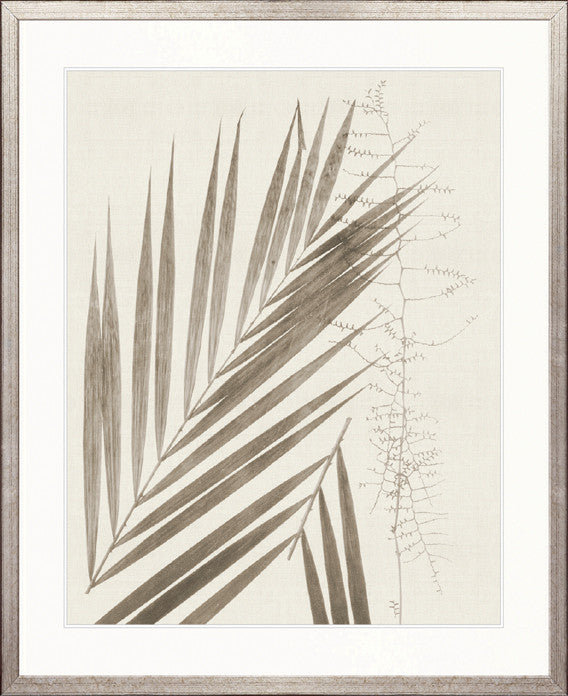 Delicate Frond IX (Taupe)