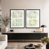 Valmont Gardens I X-Large (1000mm W x 1400mm H) / Clear Acrylic