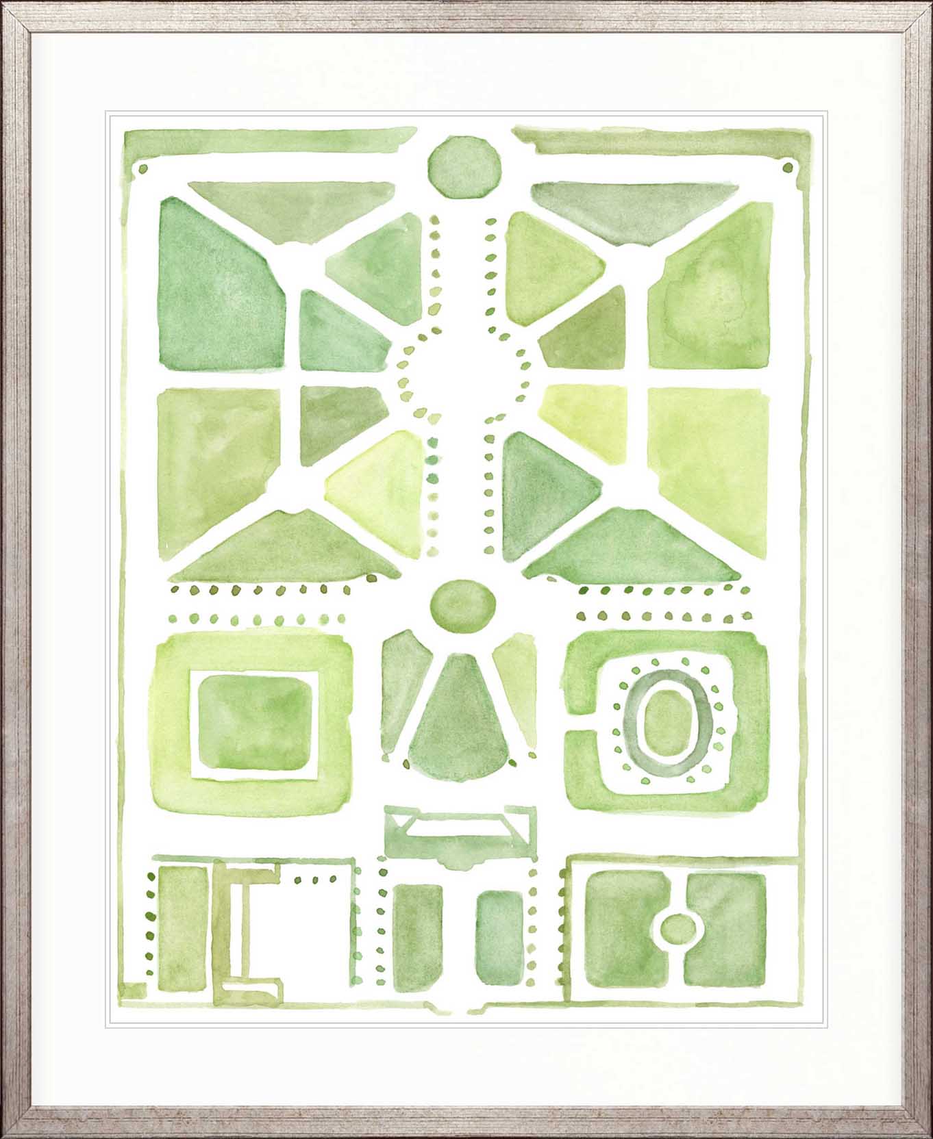 Valmont Gardens IV X-Large (1000mm W x 1400mm H) / Clear Acrylic