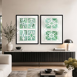 Valmont Gardens V X-Large (1000mm W x 1400mm H) / Clear Acrylic