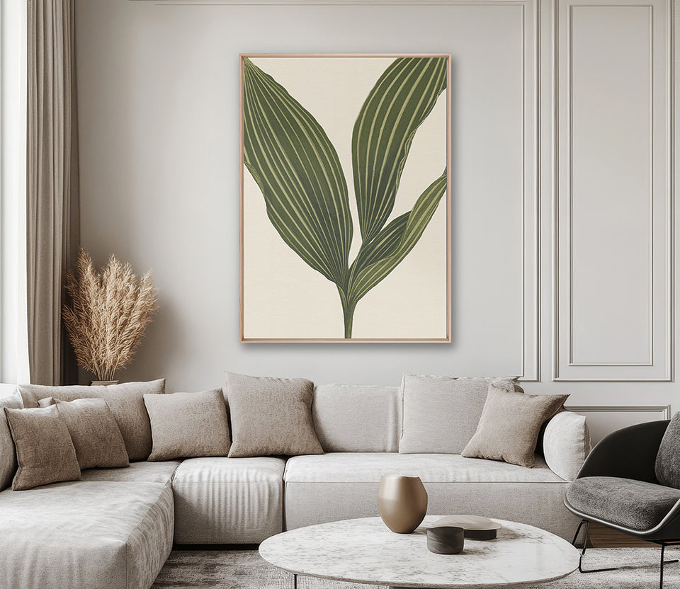 Viridi Foliage I (Canvas)