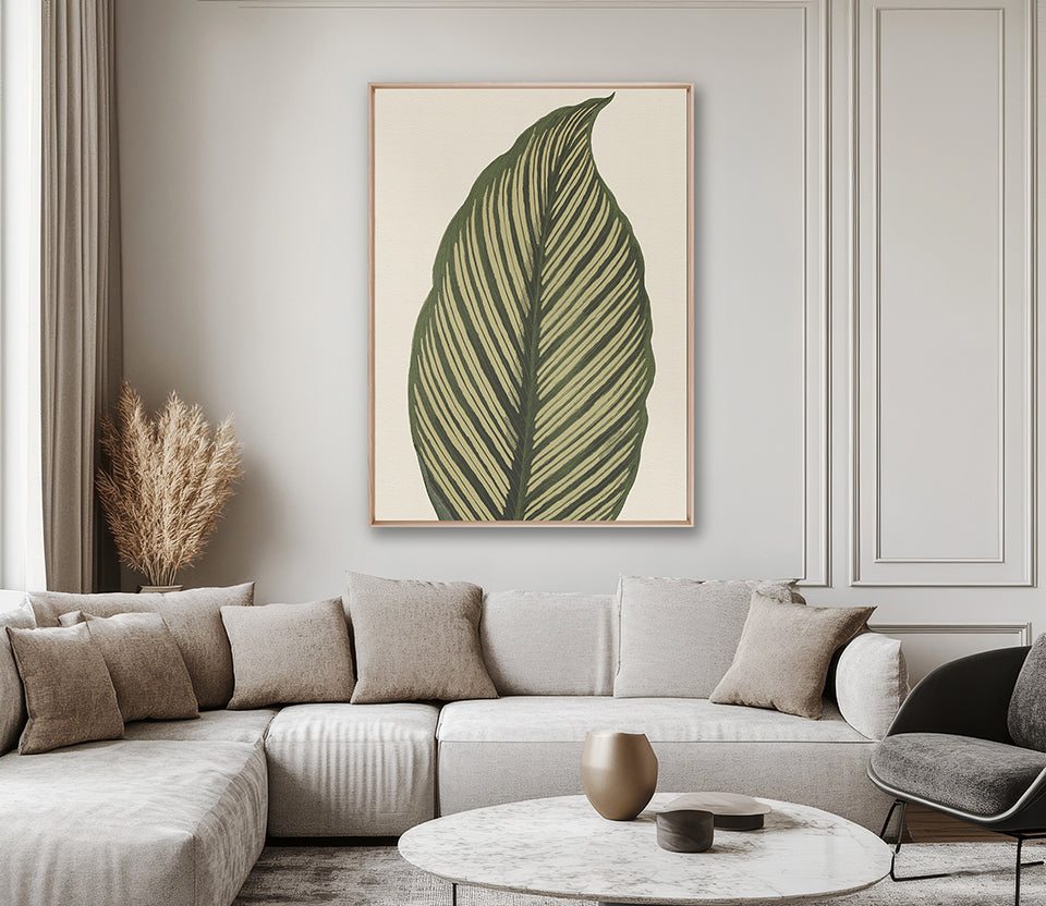 Viridi Foliage III (Canvas)