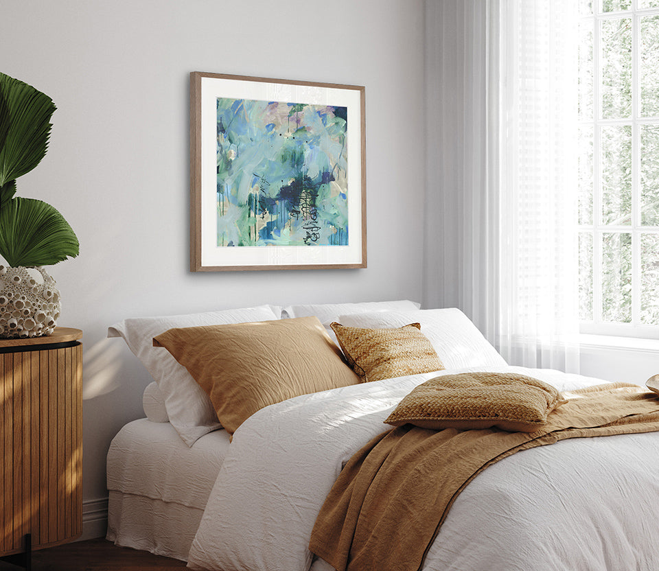 Wanderlust Abstract VI X-Large (1050mm W x 1050mm H) / Clear Acrylic