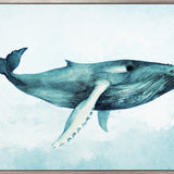 Whale Tales I (Canvas) Large (1109mm W x 903mm H)