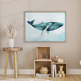 Whale Tales I (Canvas) Large (1109mm W x 903mm H)
