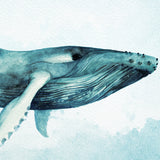 Whale Tales I (Canvas) Large (1109mm W x 903mm H)
