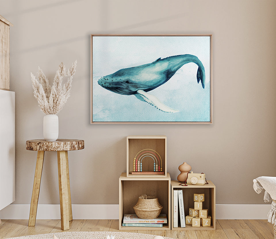 Whale Tales II (Canvas)
