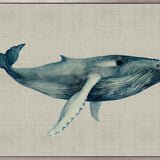 Whale Tales III (Canvas) Large (1109mm W x 903mm H)