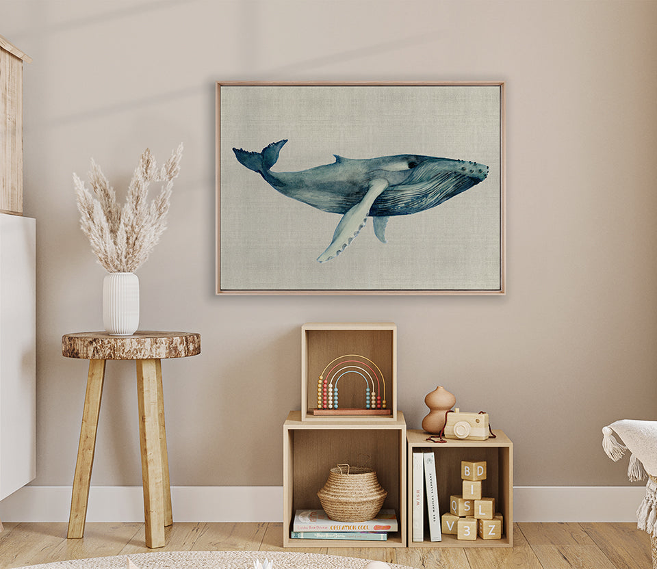 Whale Tales III (Canvas)