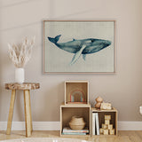 Whale Tales III (Canvas) Large (1109mm W x 903mm H)