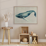 Whale Tales IV (Canvas) Large (1109mm W x 903mm H)