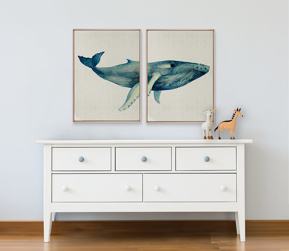 Whale Tales V (Canvas)