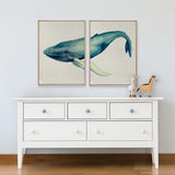 Whale Tales VIII (Canvas) Large (903mm W x 1109mm H)