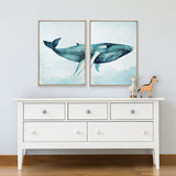 Whale Tales IX (Canvas) Large (903mm W x 1109mm H)