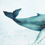 Whale Tales IX (Canvas) Large (903mm W x 1109mm H)