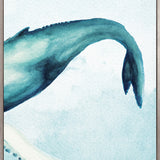 Whale Tales XII (Canvas) Large (903mm W x 1109mm H)