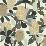 Banksia Bloom Wallpaper Ashen / Paste the Wall | Non-Woven Matte / Sample