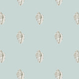 Careel Conch Wallpaper Eggshell / Paste the Wall | Non-Woven Matte / Sample