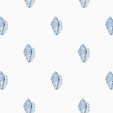 Careel Conch Wallpaper Tide / Paste the Wall | Non-Woven Matte / Sample