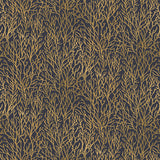 Delicate Coral Wallpaper Gilded / Paste the Wall | Non-Woven Matte / Sample