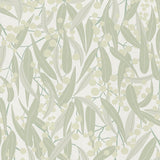 Eucalypt Weave Wallpaper Moss / Paste the Wall | Non-Woven Matte / Sample
