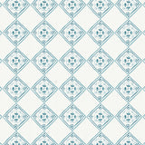 Floralis Wallpaper Azure / Paste the Wall | Non-Woven Matte / Sample