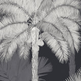 Kebaya Palm Wallpaper Indigo / Paste the Wall | Non-Woven Matte / Sample