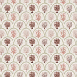 Martinique Coral Wallpaper Clay / Paste the Wall | Non-Woven Matte / Sample
