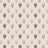 Martinique Coral Wallpaper Rose / Paste the Wall | Non-Woven Matte / Sample