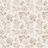 Ocean Breeze Wallpaper Umber / Paste the Wall | Non-Woven Matte / Sample