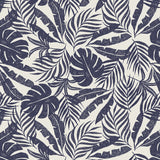 Palm Tropico Wallpaper Navy / Paste the Wall | Non-Woven Matte / Sample